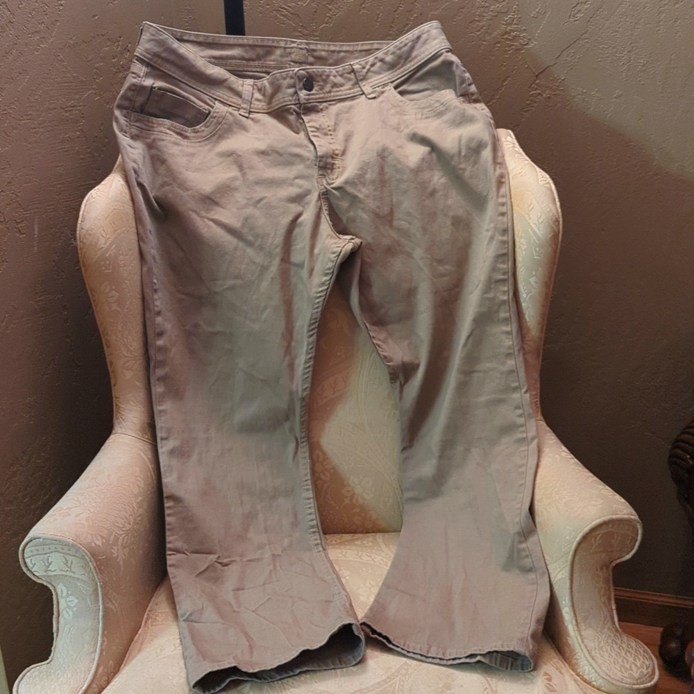 18WP Lee Riders Khaki Jean Midrise Bootcut